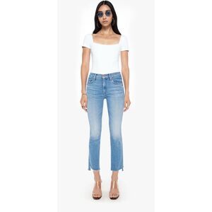 Mother Insider Crop Fray Jean